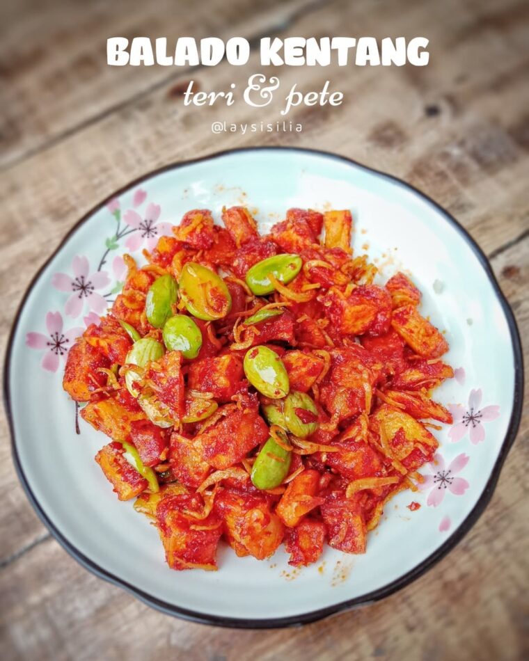 Resep Balado Sambal Kentang Teri Dan Pete Dari laysisilia