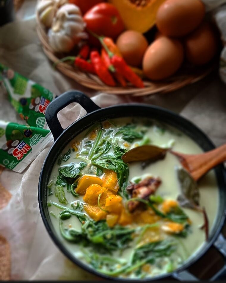 Resep Bobor Bayam Labu Parang Dari mabela_cooking_club