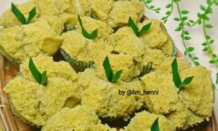 Resep Bolu Kukus Pandan Mekar Dari lim_henni