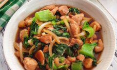 Resep Cah Ayam Sawi Pahit Dari yscooking