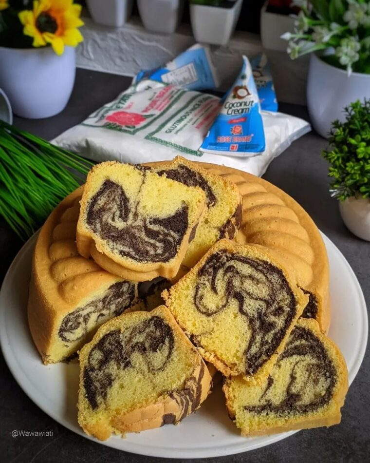 Resep Cake Marmer Tepung Ketan Putih Dari wawawiati