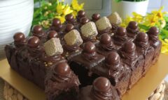 Resep Cake Potong Triple Cokelat Dari elvynnofianti