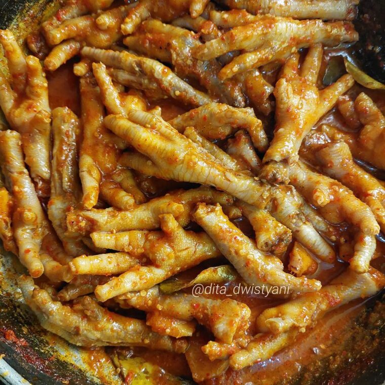 Resep Ceker Pedas Dari dita_dwistyani