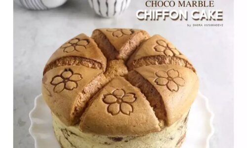 Chiffon Marble Cokelat