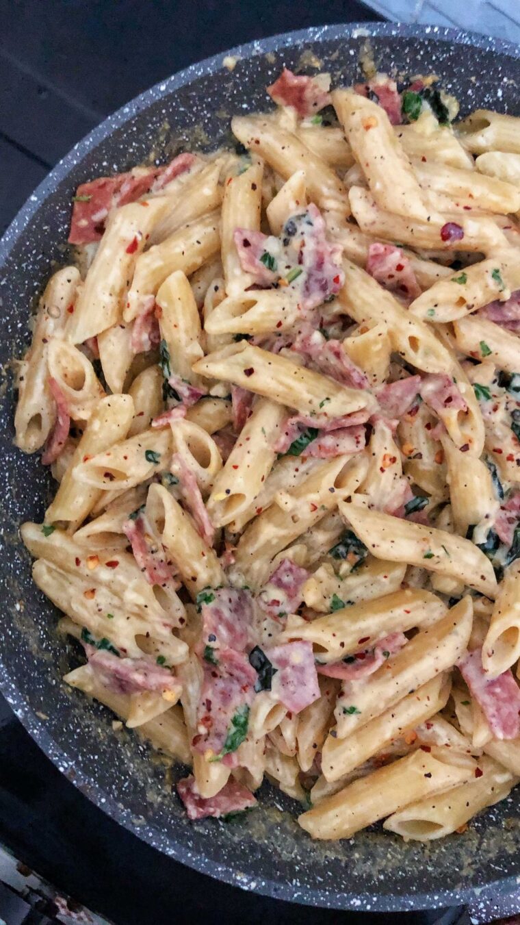 Resep Creamy Penne Carbonara Dari ketutarsini