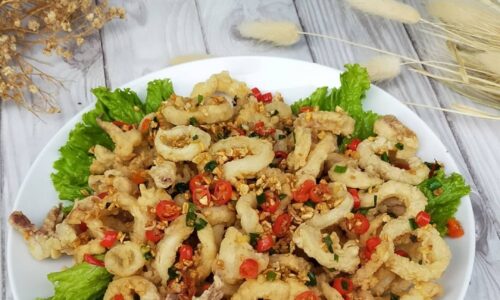 Cumi Krispy Cabe Garam