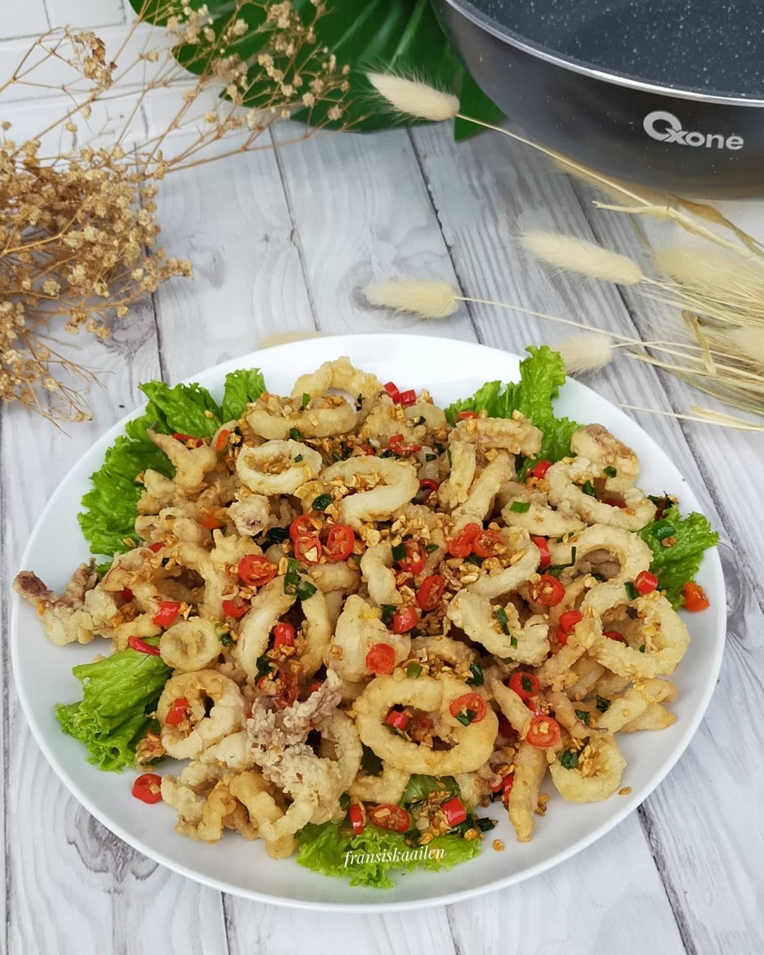 Bahan-bahan untuk Cumi Cabe Garam Endulita