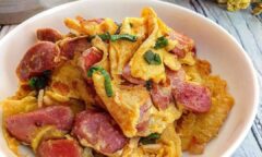 Resep Dadar Sosis Dari yscooking