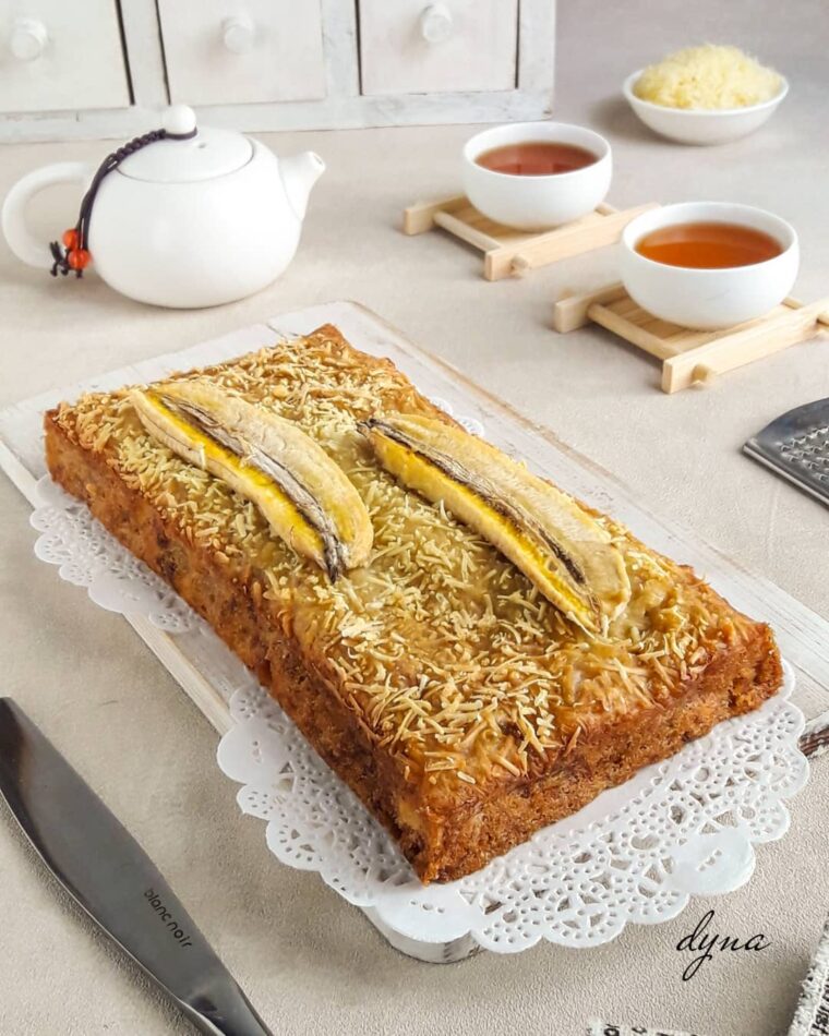 Resep Eggless Banana Cake Dari dapur_dyna