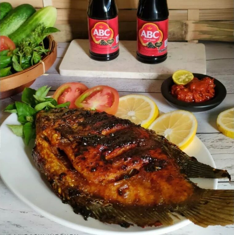 Resep Gurami Bakar Manis Dari al.rasyi.kitchen