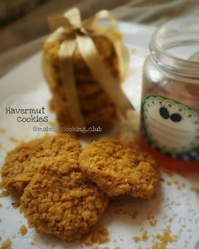 Resep Havermut Cookies Dari mabela_cooking_club