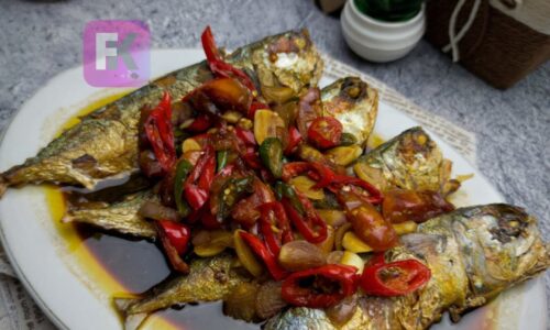 Ikan Kembung Kecap Pedas