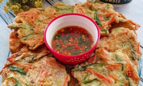Korean Vegetables Pancake