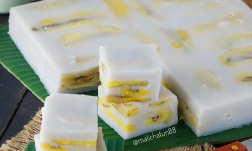 Nagasari Pisang Berlapis