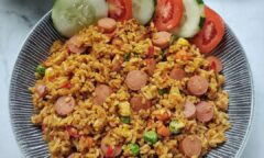Resep Nasi Goreng Sosis Dari pr.ditha