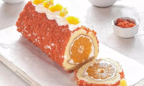 Orange Roll Cake