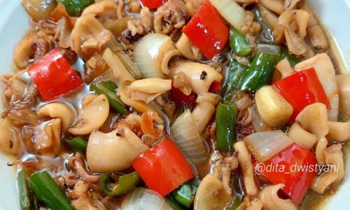 Oseng Cumi Lada Hitam