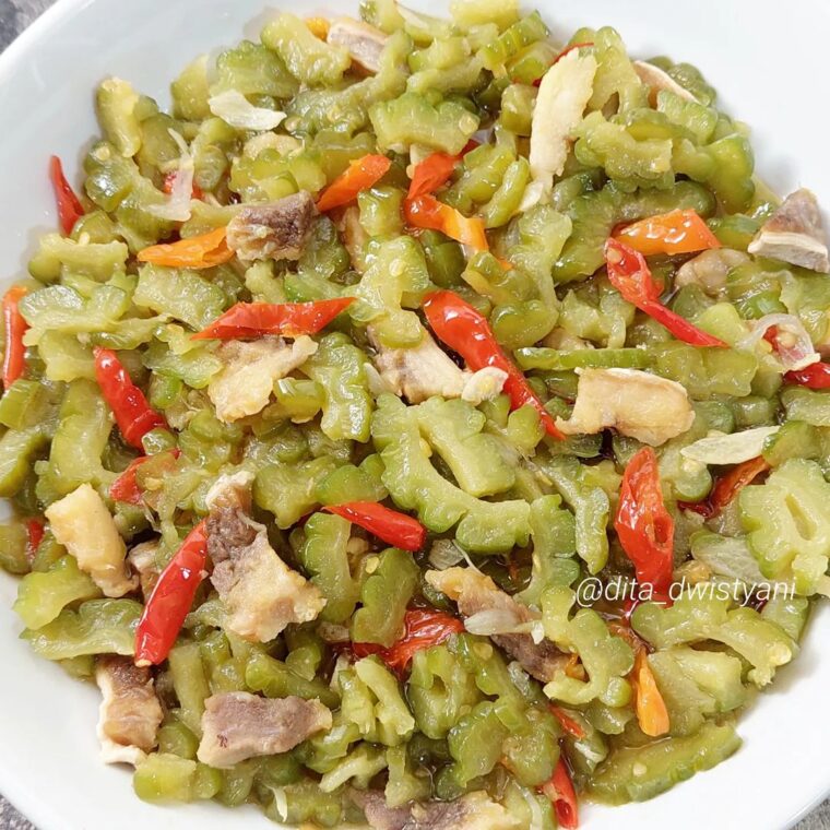 Resep Oseng Pare Jambal Dari dita_dwistyani