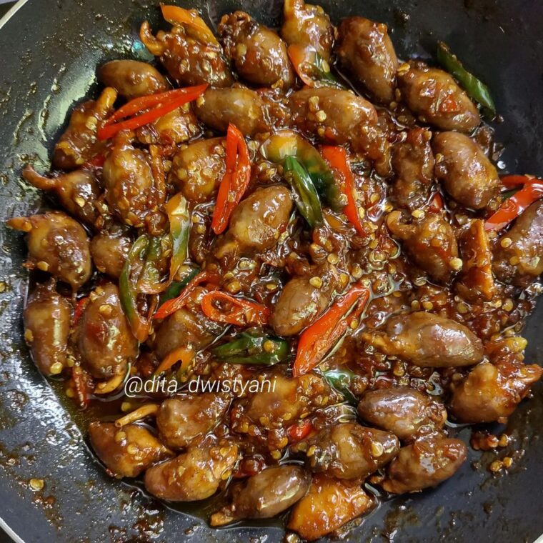 Resep Oseng Pedas Jantung Ayam Dari dita_dwistyani
