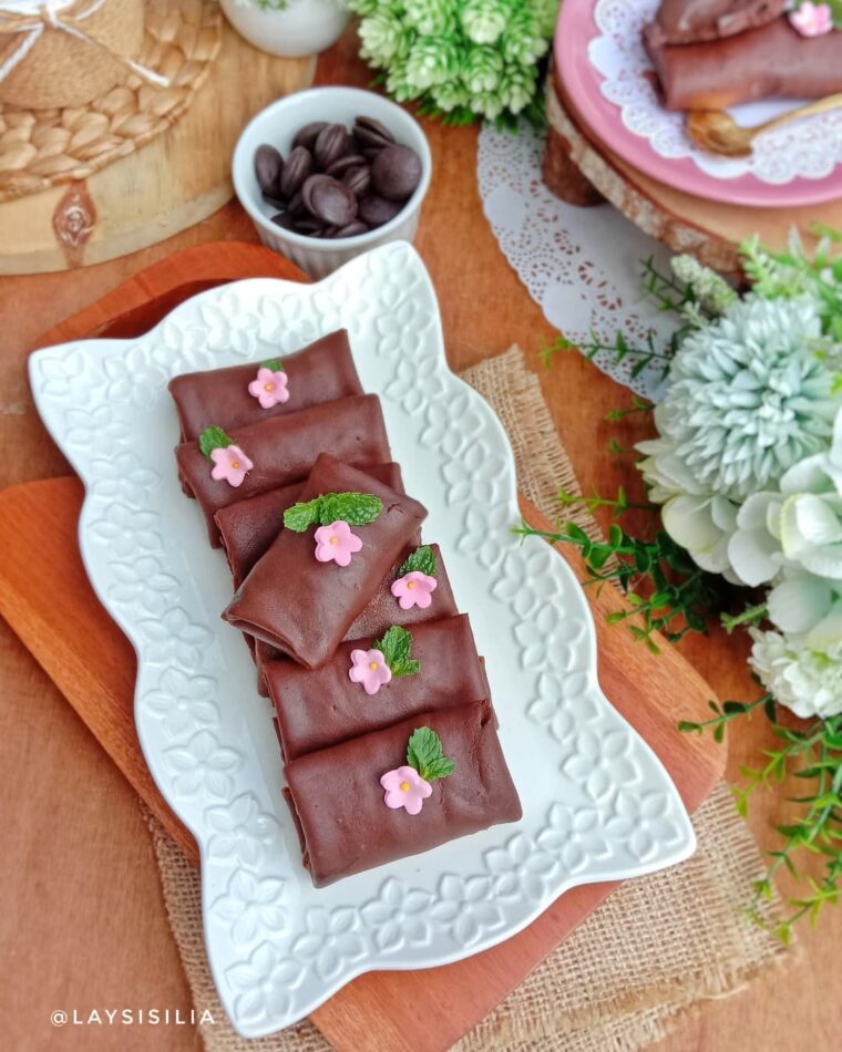 Resep Panecake Gulung Isi Vla Coklat Dari laysisilia