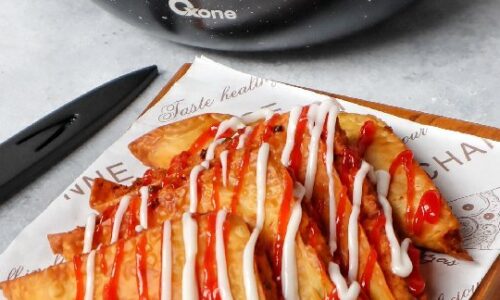 Pangsit Lipat Isi Tahu