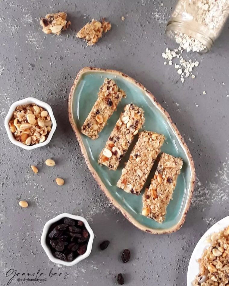 Resep Peanut Butter Granola Bars Dari evhyhandayani2