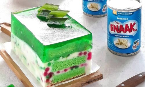 Puding Cake Cendol