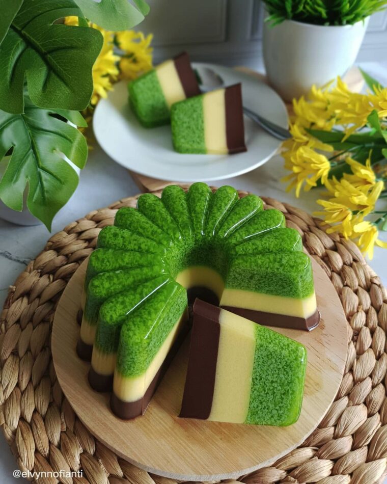 Resep Puding Lumut Mentega Cokelat Dari elvynnofianti