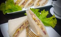 Resep Sandwich Telur Smoked Beef Dari mgrt.erna