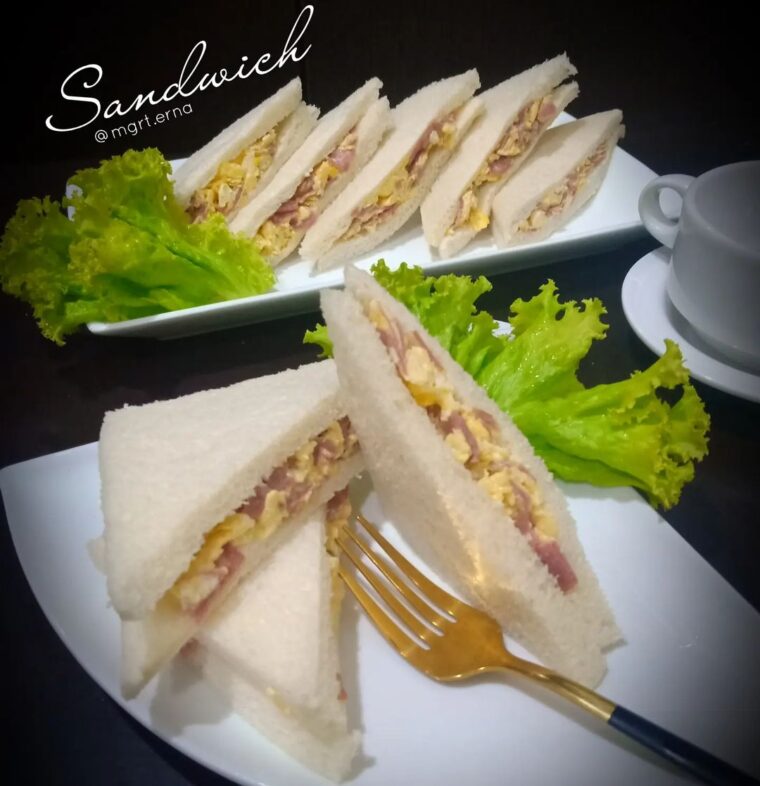 Resep Sandwich Telur Smoked Beef Dari mgrt.erna
