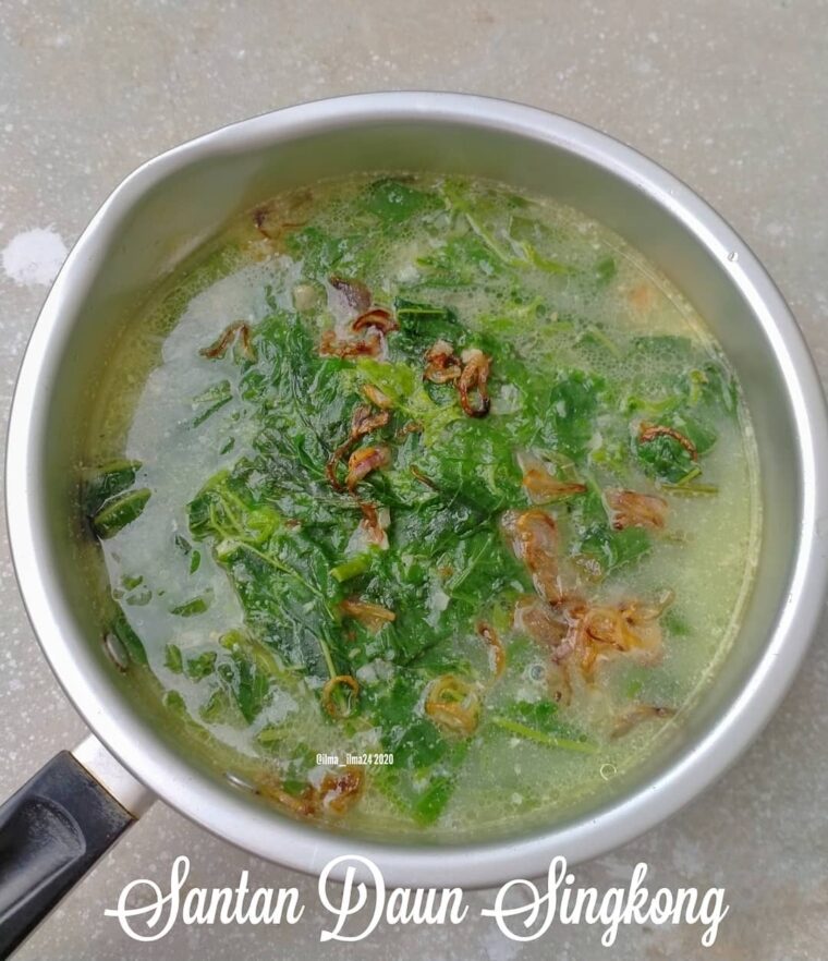 Resep Santan Daun Singkong Dari ilma_ilma24