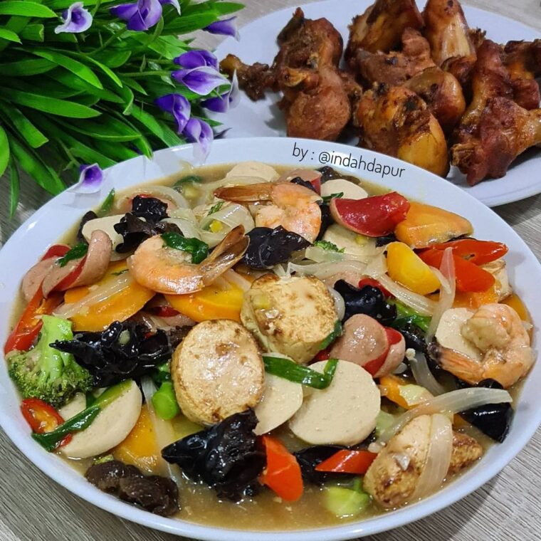 Resep Sapo Tahu Seafood Dari indahdapur