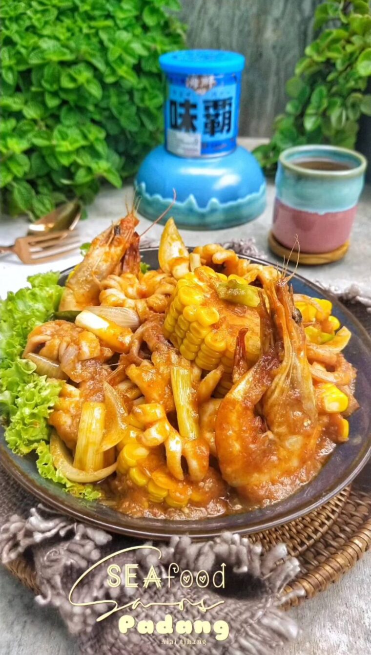 Resep Seafood Saus Padang Dari aiai_tjhang.kitchen