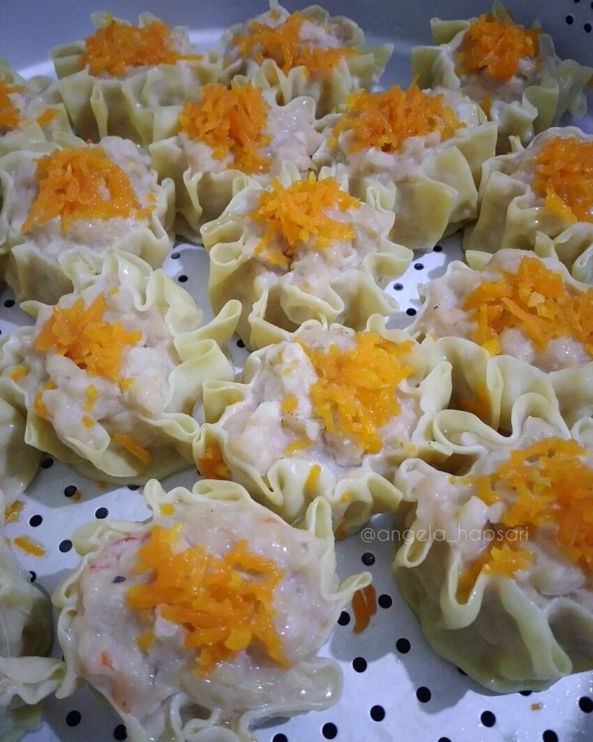 Resep Siomay Ayam Udang Ala Dimsum Dari Angela Hapsari