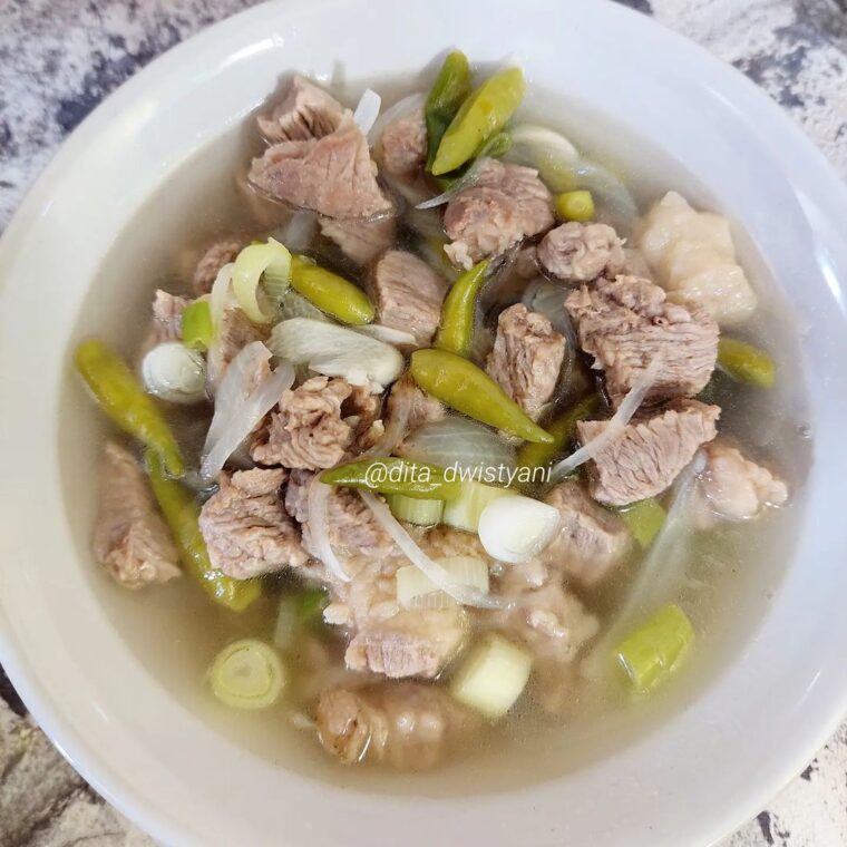 Resep Sop Daging Rawit Kuah Asam Dari dita_dwistyani