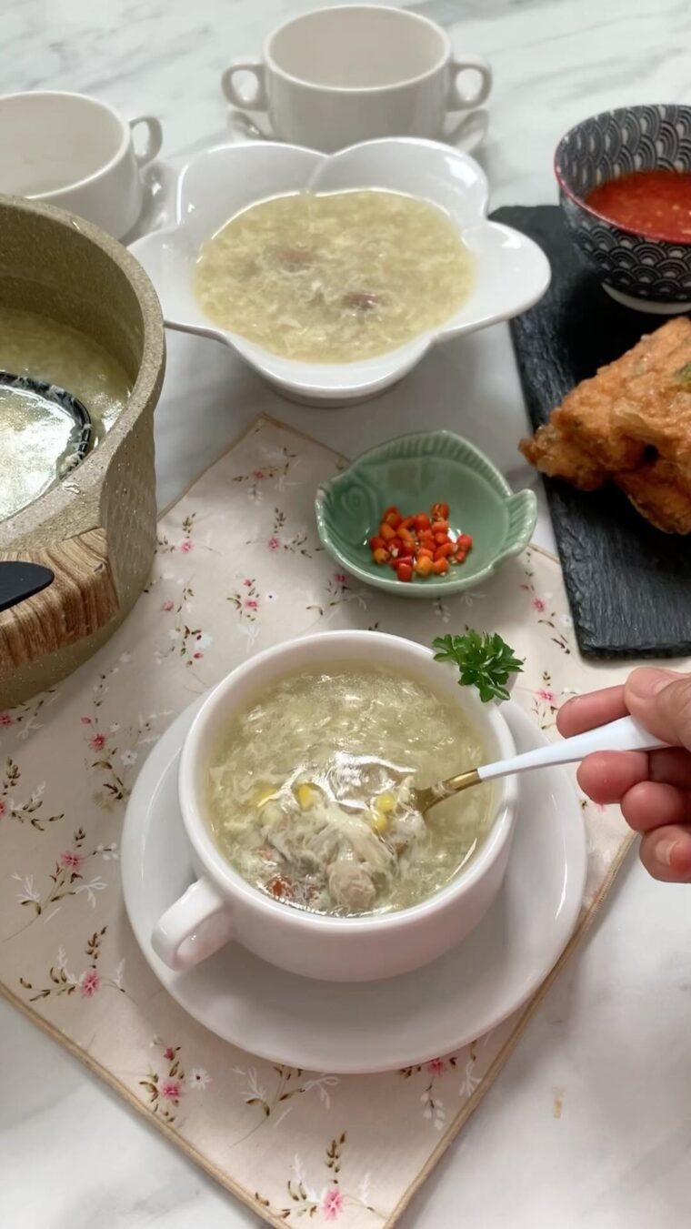 Resep Sop Jagung Ayam Udang Dari yoenitaa