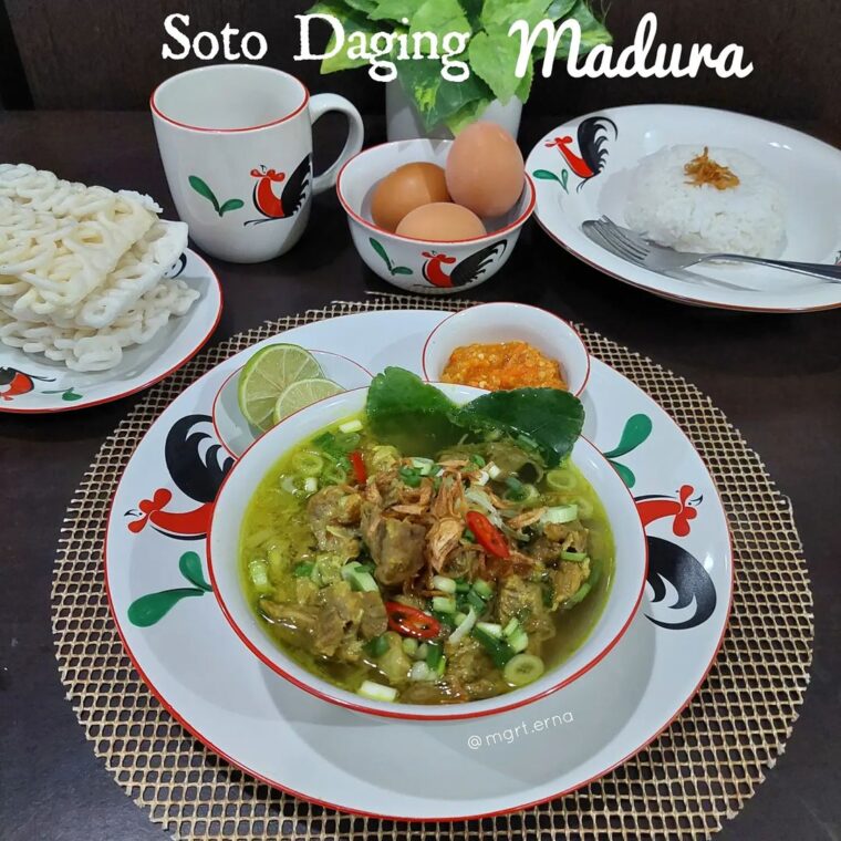 Resep Soto Daging Madura Dari mgrt.erna