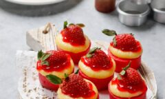 Resep Strawberry Cheese Tart Dari tyasprabowo