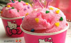 Resep Strawberry Ice Cream Yogurt Dari mabela_cooking_club
