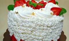Resep Strawberry Vanilla Cake Dari lim_henni