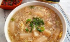 Resep Sup Asparagus Kepiting Dari yscooking