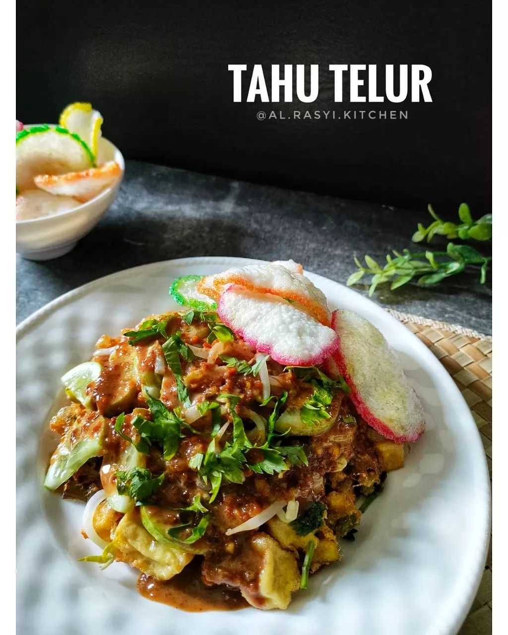 Resep Tahu Telur Bumbu Kacang Dari Al Rasyi Kitchen