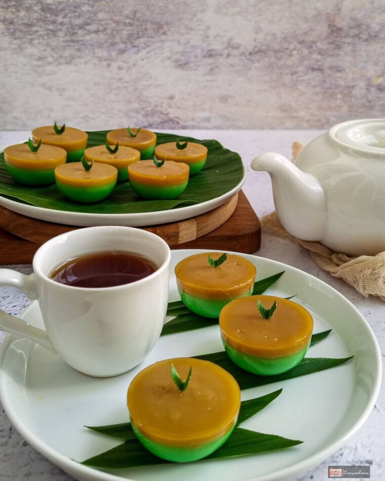 Resep Talam Lapis Hijau Dari qiutin.kitchen