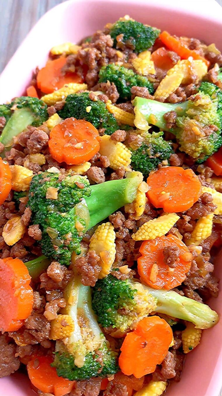 Resep Tumis Daging Warna Warni Dari lilyminarosa