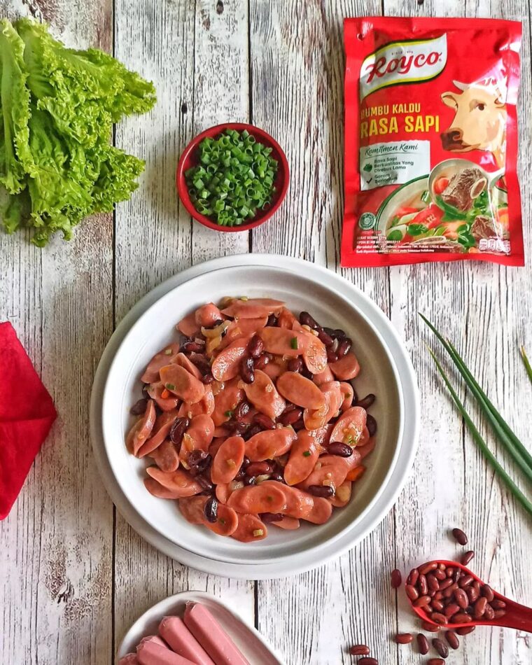 Resep Tumis Sosis Kacang Merah Dari dhiahoddie