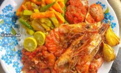 Resep Acar Kuning & Udang Goreng Bawang Putih Dari dishby_ifah