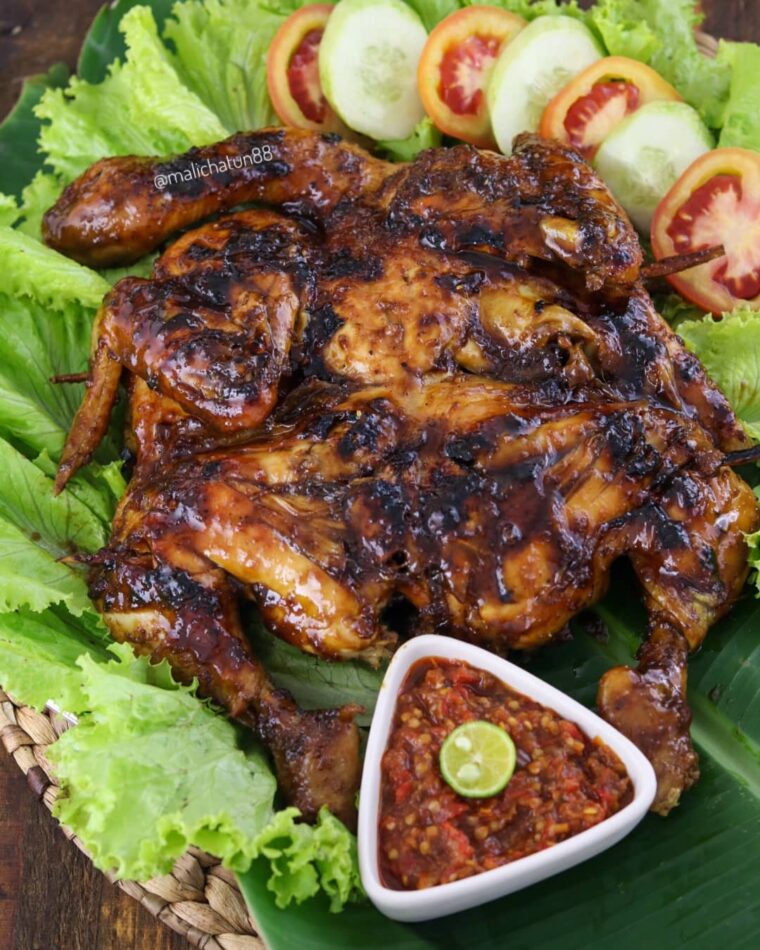 Resep Ayam Bakar Bekakak Dari malichatun88