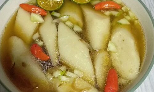 Bakwan Kuah Bangka - Masakan dari Jamur