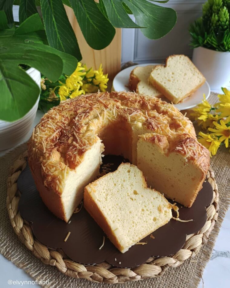 Resep Cheese Chiffon Cake Dari elvynnofianti