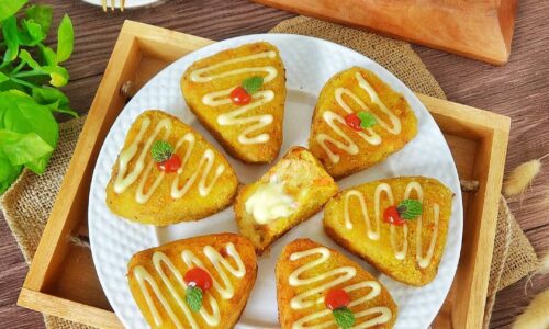 Cheese Dip Curry Potato